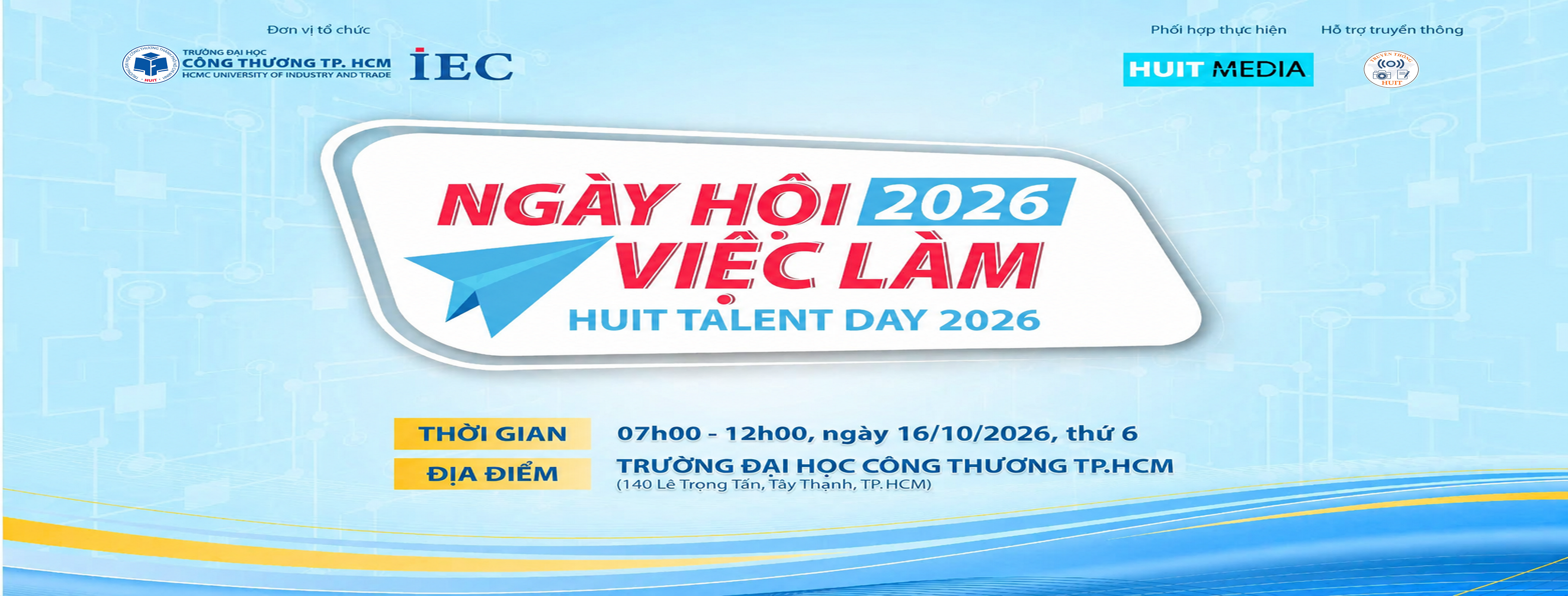 Ngày hội việc làm HUIT Talent Day 2026